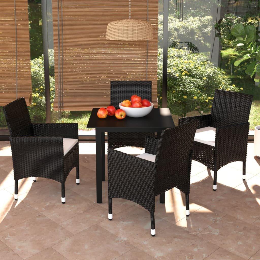 VidaXL Essgruppe poly-rattan  