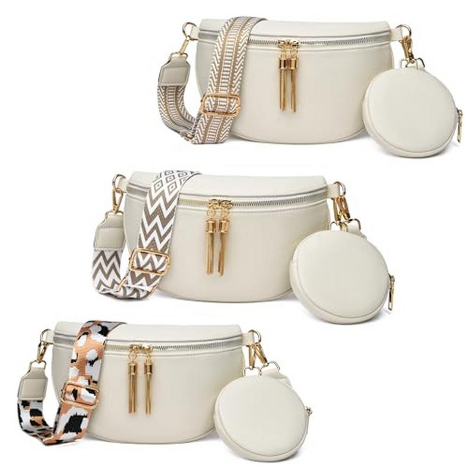 Kleine Gürteltasche Stylish mit 3 Schulterriemen
