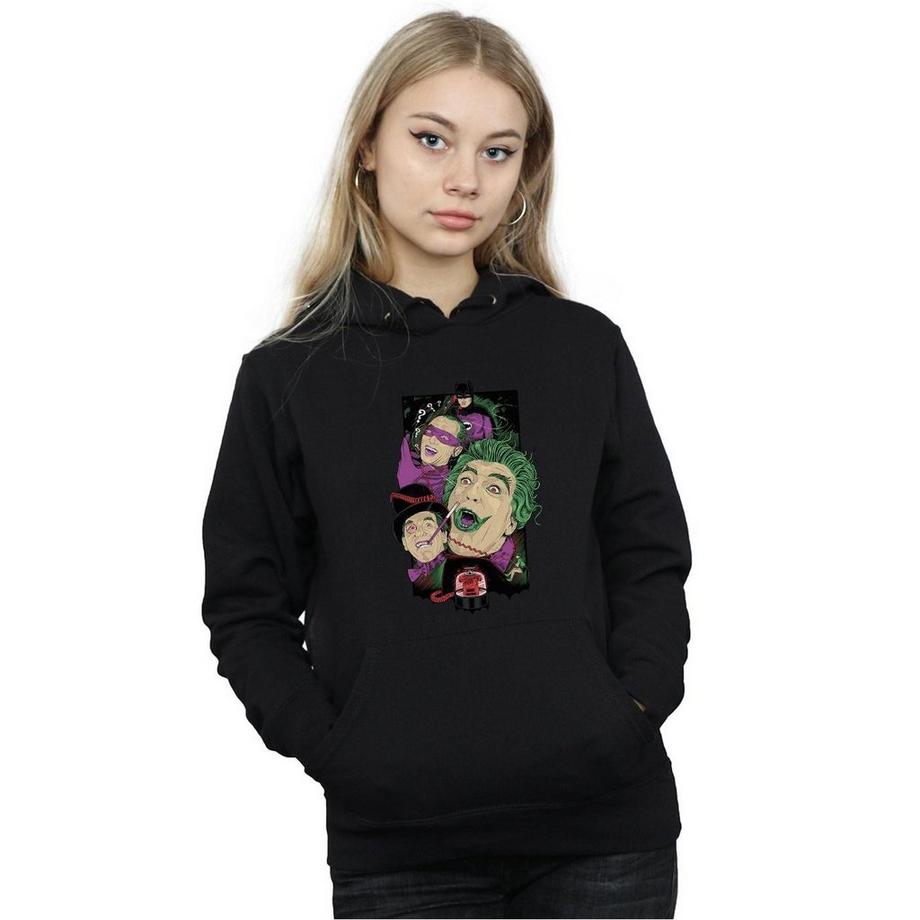 DC COMICS Rogues Gallery Felpa con cappuccio  