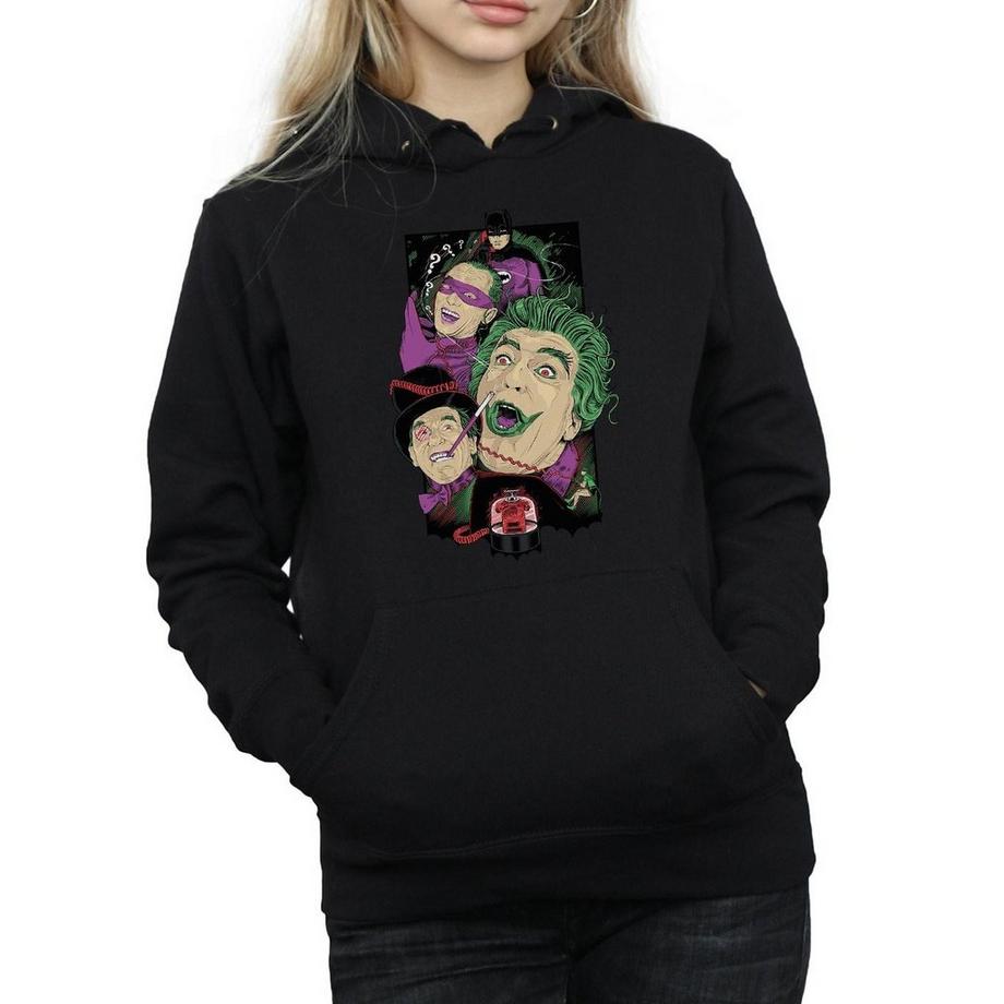 DC COMICS Rogues Gallery Felpa con cappuccio  
