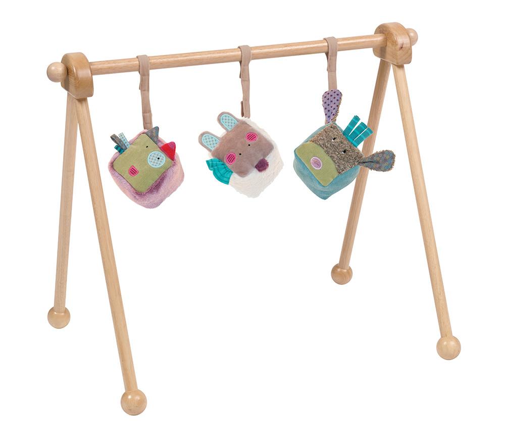 Moulin Roty  Portique bois naturel, Moulin Roty 