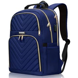 Only-bags.store Schulrucksack Teenager mit USB-Ladeanschluss Laptop Rucksack Stylish Daypack Wasserdicht  