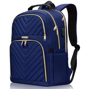 Sac à dos scolaire pour adolescent avec port de charge USB, sac à dos pour ordinateur portable Sac à dos stylé étanche pour l'école