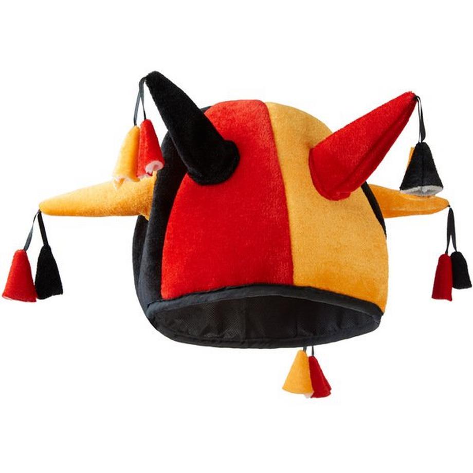 Tectake  Chapeau de fou bariolé 