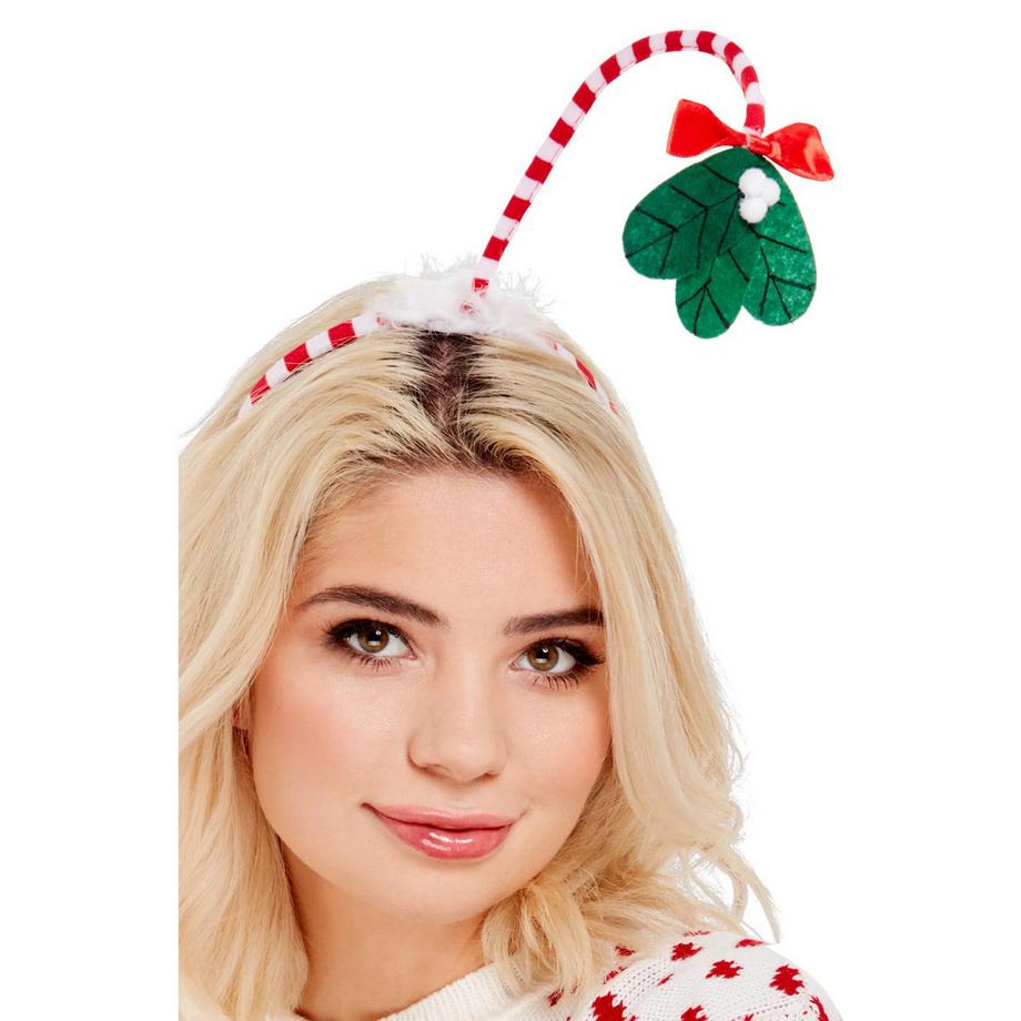 Mistletoe Kisses Kostüm Kopfbedeckung