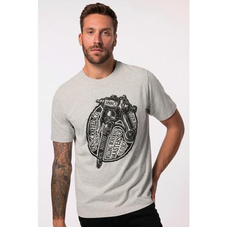 JP1880  T-shirt da lavoro con mezze maniche e stampa grande, fino alla tg. 8XL 