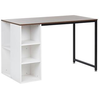 Beliani Table de bureau en Panneau de particules de bois Moderne DESE  