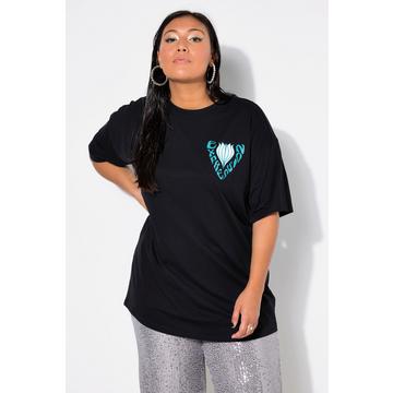 T-Shirt, Oversized, Rückenprint