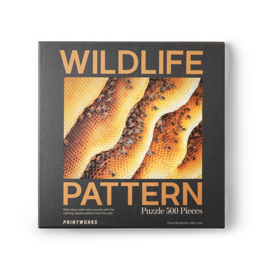 Wildlife Patterns - Puzzle Bees 500 Teile
