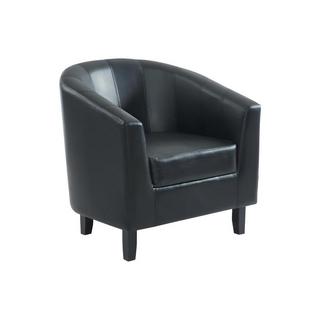 Vente-unique Fauteuil cabriolet en simili CRISTOBAL II  