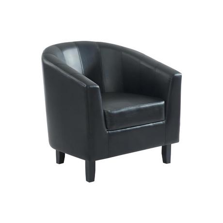 Vente-unique Fauteuil cabriolet en simili CRISTOBAL II  