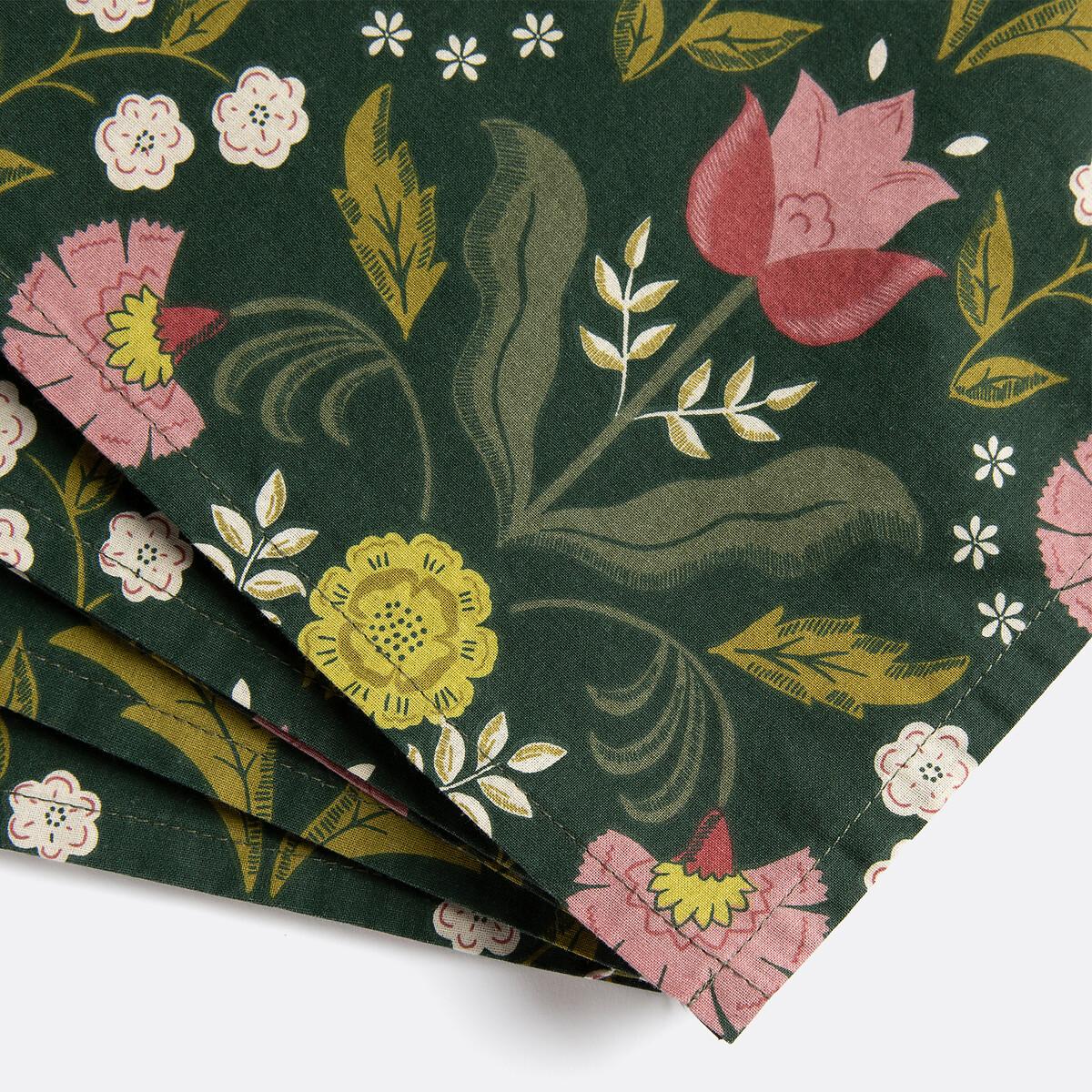 La Redoute Intérieurs 4er-Set Servietten aus gewaschener Baumwolle  