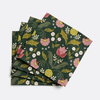 La Redoute Intérieurs 4er-Set Servietten aus gewaschener Baumwolle  