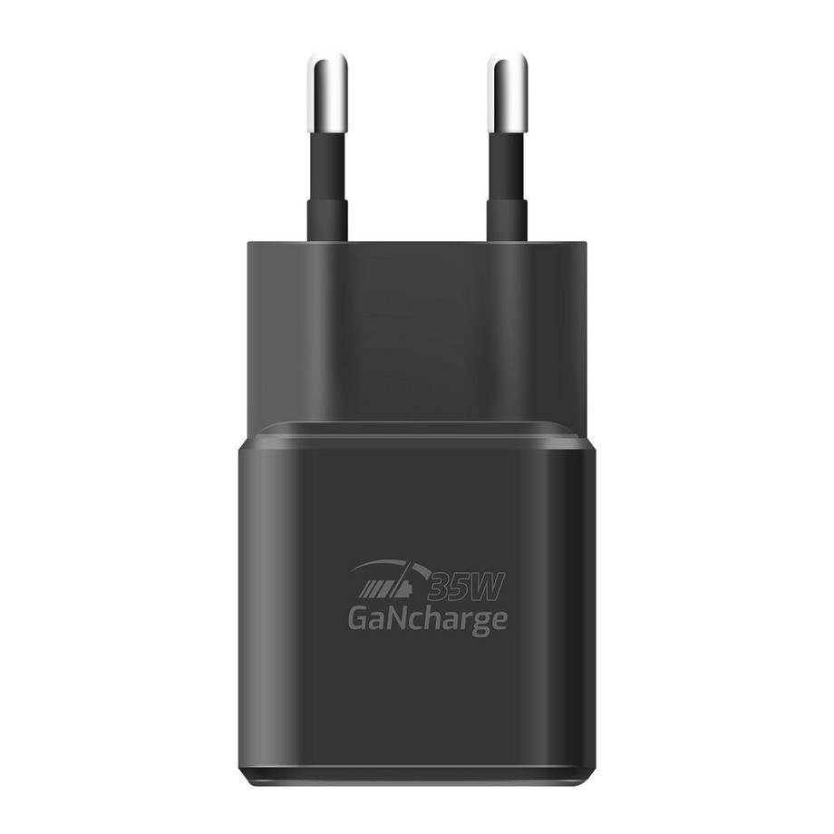 SWISSTEN  Caricatore USB + USB-C GaN 35W nero 