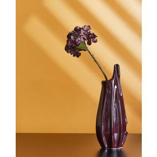 Beliani Blumenvase aus Steinzeug Modern SHADS  