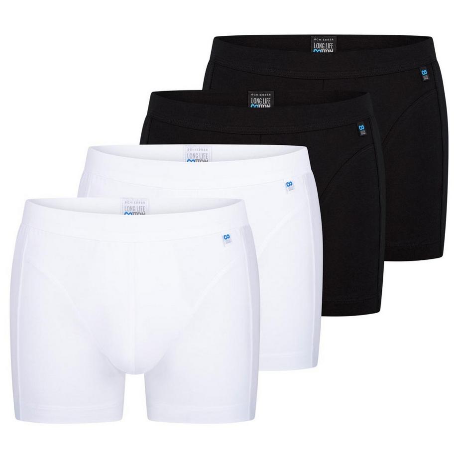 4er Pack Long Life Cotton - Retro Short / Pant