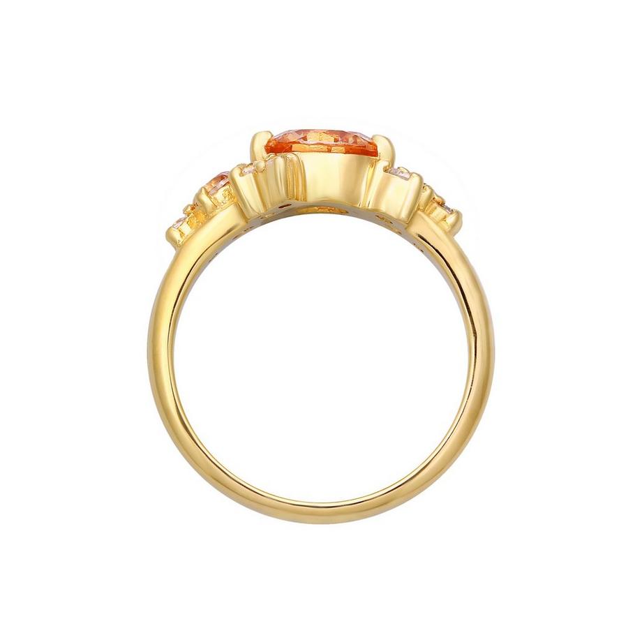 Elli  Bague Femmes Cocktail Déclaration Avec Zirconium 