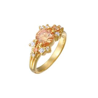 Elli  Ring Cocktail Statement Zirkonia 