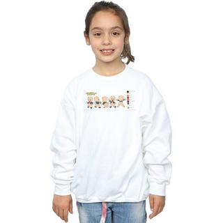 LOONEY TUNES  Porky Pig Colour Code Sweatshirt 