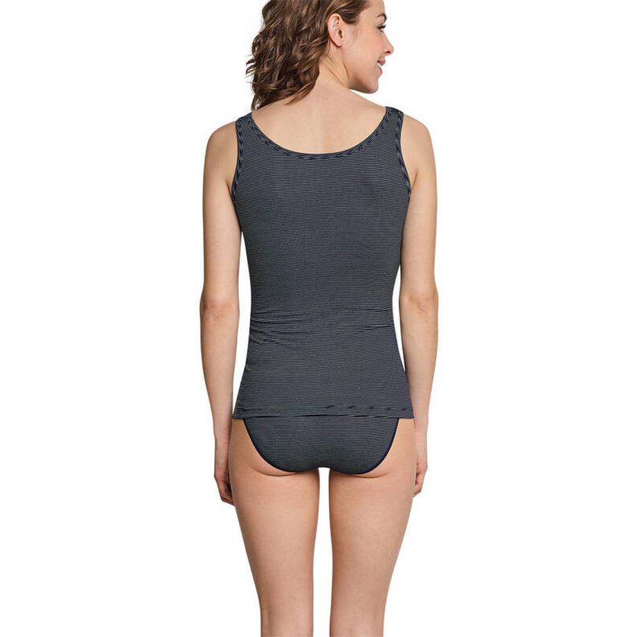 Schiesser Modal Essential Canotta a Righe Doppio Pacco  