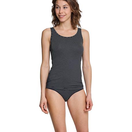 Schiesser Modal Essential Canotta a Righe Doppio Pacco  