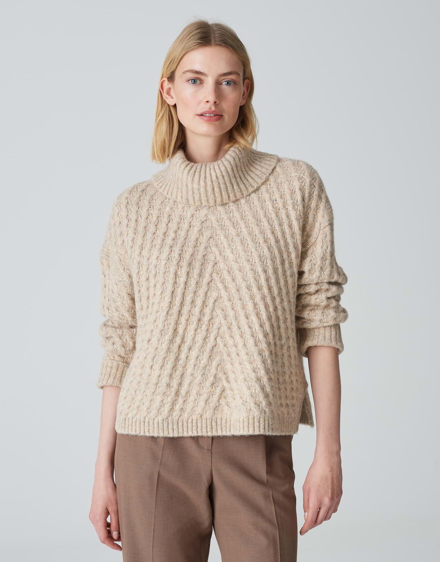 OPUS  Pull en tricot Plinea coupe droite 