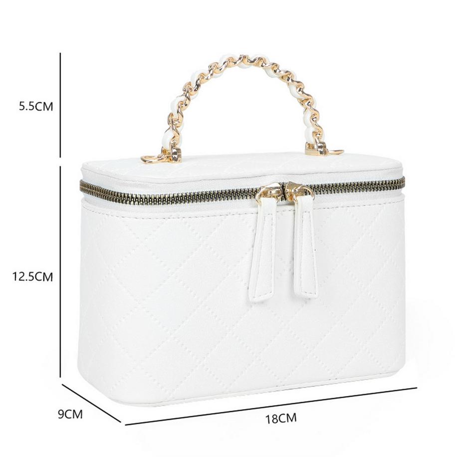 Gallantry Gesteppte elegante Vanity-Tasche  