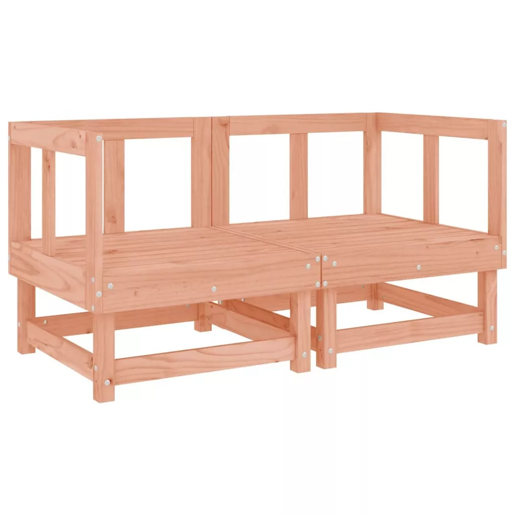 VidaXL - Garten ecksofa holz, One Size, Braun