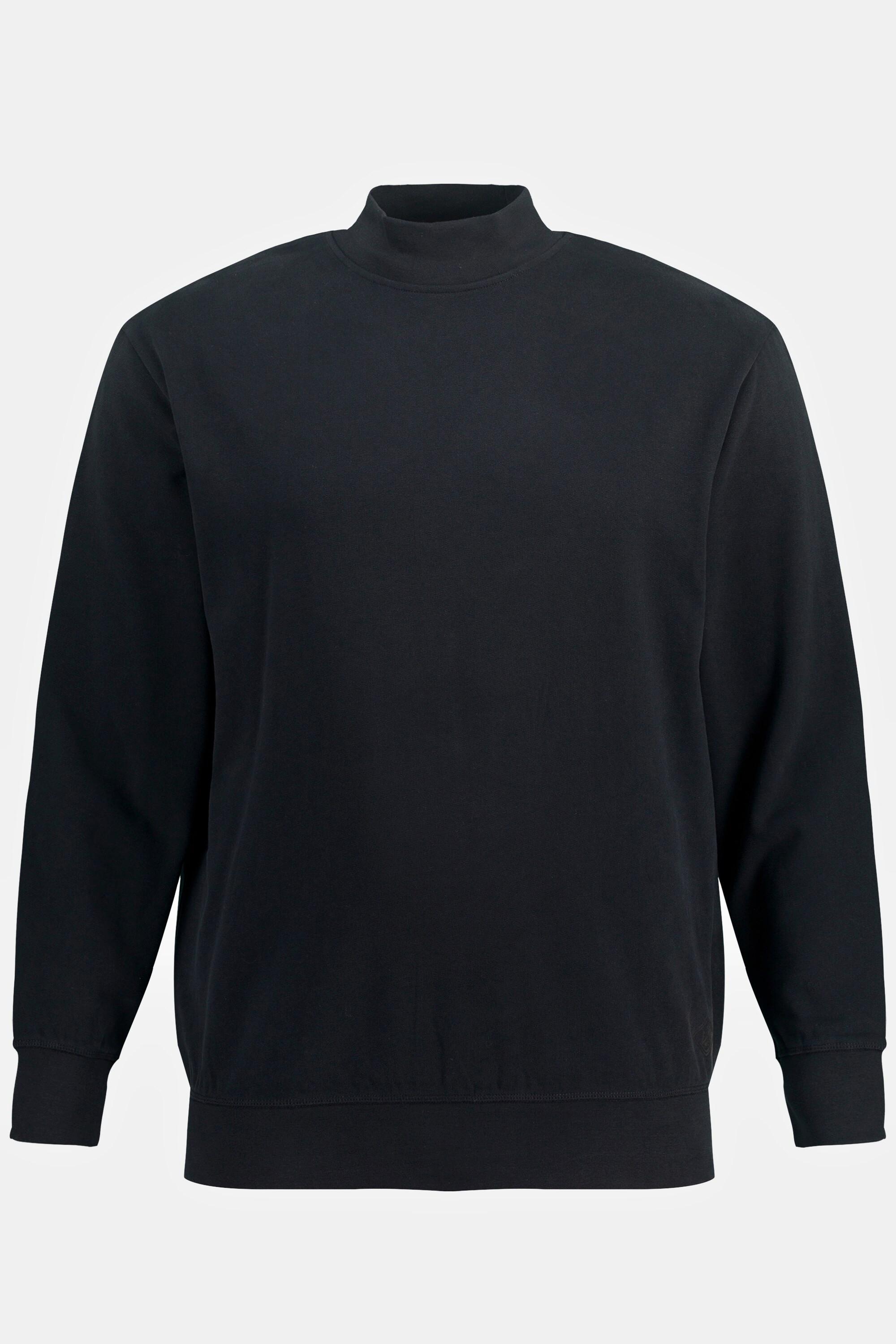 JP1880  Sweatshirt, kurzer Rollkragen 