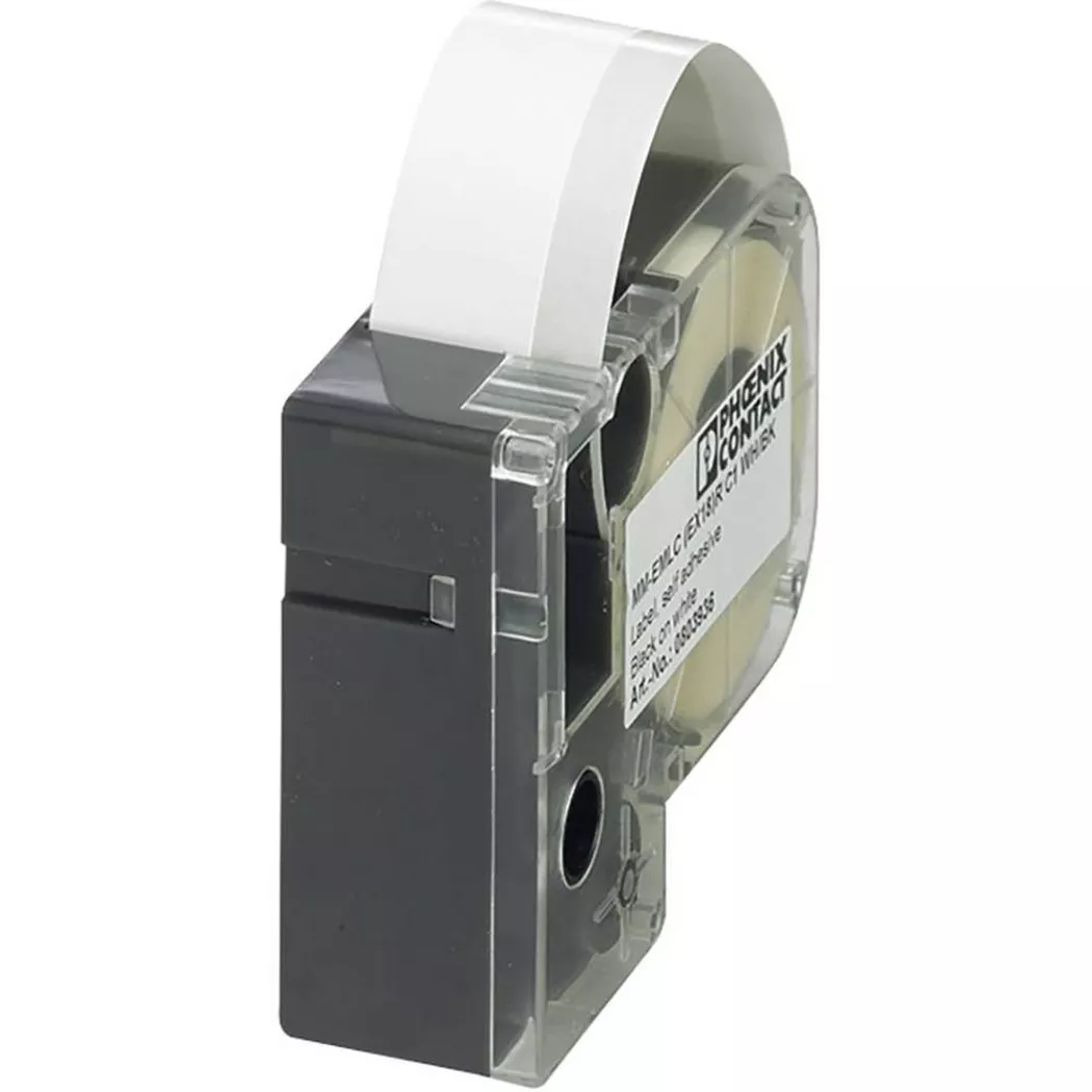 Phoenix Contact 803933 Thermal printer Labels adhesive white/black 1pc