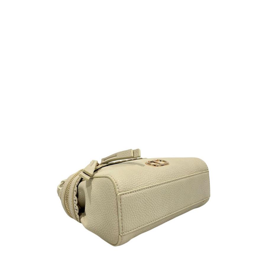 TWINSET Sac à main avec poignée supérieure et bordure festonnée  