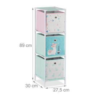 B2X Kinderregal Lama mit Schubladen  