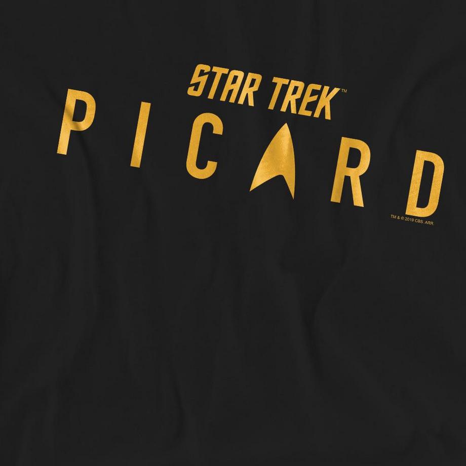 Star Trek Maglietta Stampata Picard  
