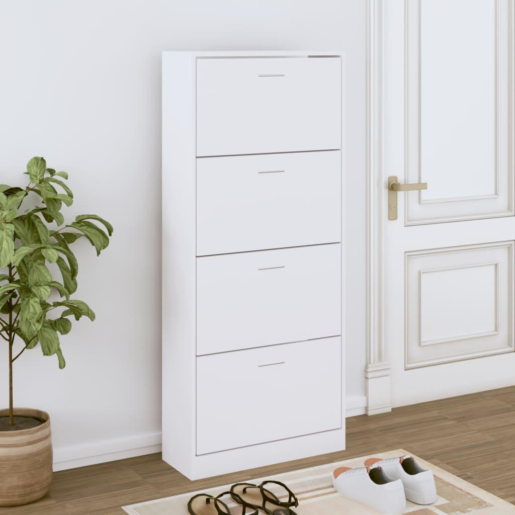 VidaXL Armoire à chaussures bois d'ingénierie  