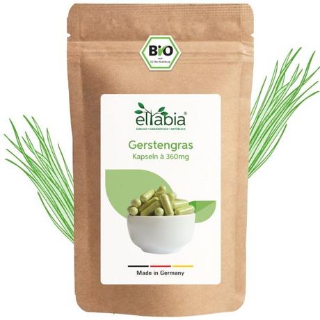 Eltabia  Capsule di erba d'orzo biologica 