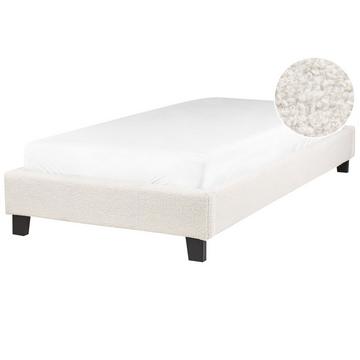 Letto senza testata en Bouclé Scandinavo ROANNE