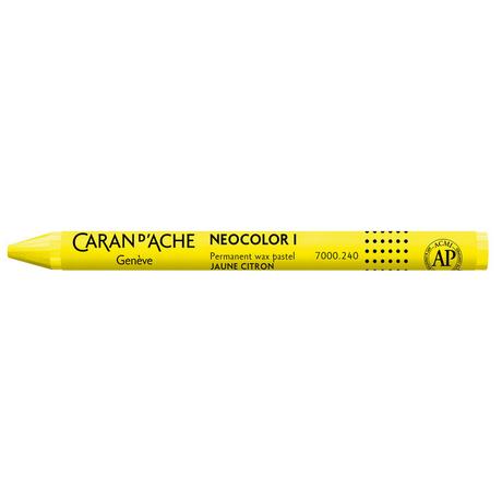 Caran d'Ache Caran d-Ache Neocolor I Colori a cera Giallo 1 pz  