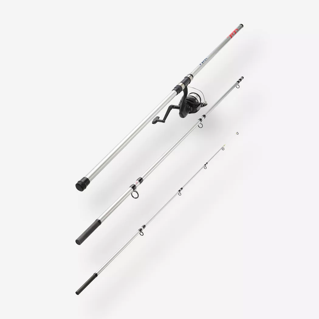 CAPERLAN - Surfcasting-Angelset mit Rute und Rolle Symbios-100 420 100-200 g, One Size, Multicolor