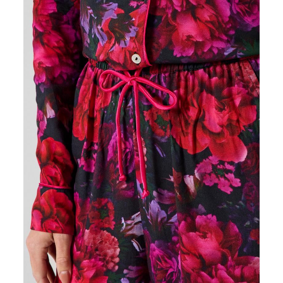 Joe Browns Pantalon de pyjama d'hiver à imprimé floral  