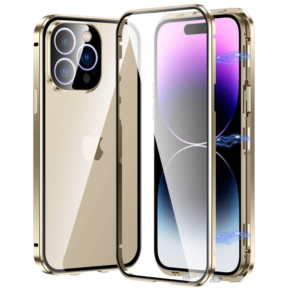 Cover-Discount  iPhone 15 Pro Max - Magnetische Schutzhülle mit Panzerglas 