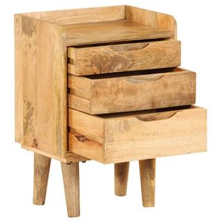 VidaXL Table de chevet bois  