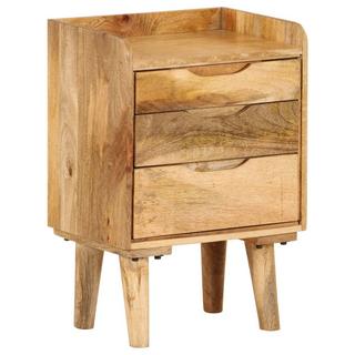 VidaXL Table de chevet bois  