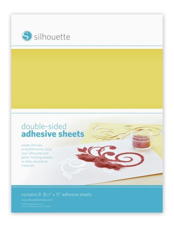 Silhouette  Silhouette MEDIA-ADHESIVE papier créatif 8 feuilles 