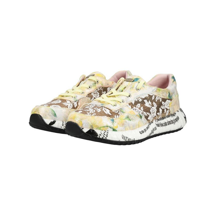 Laura Vita Sneaker Broderie Florale  