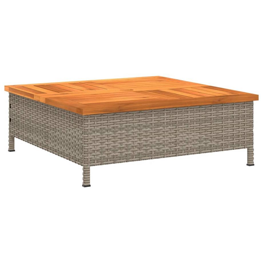 Table de jardin rotin synthétique