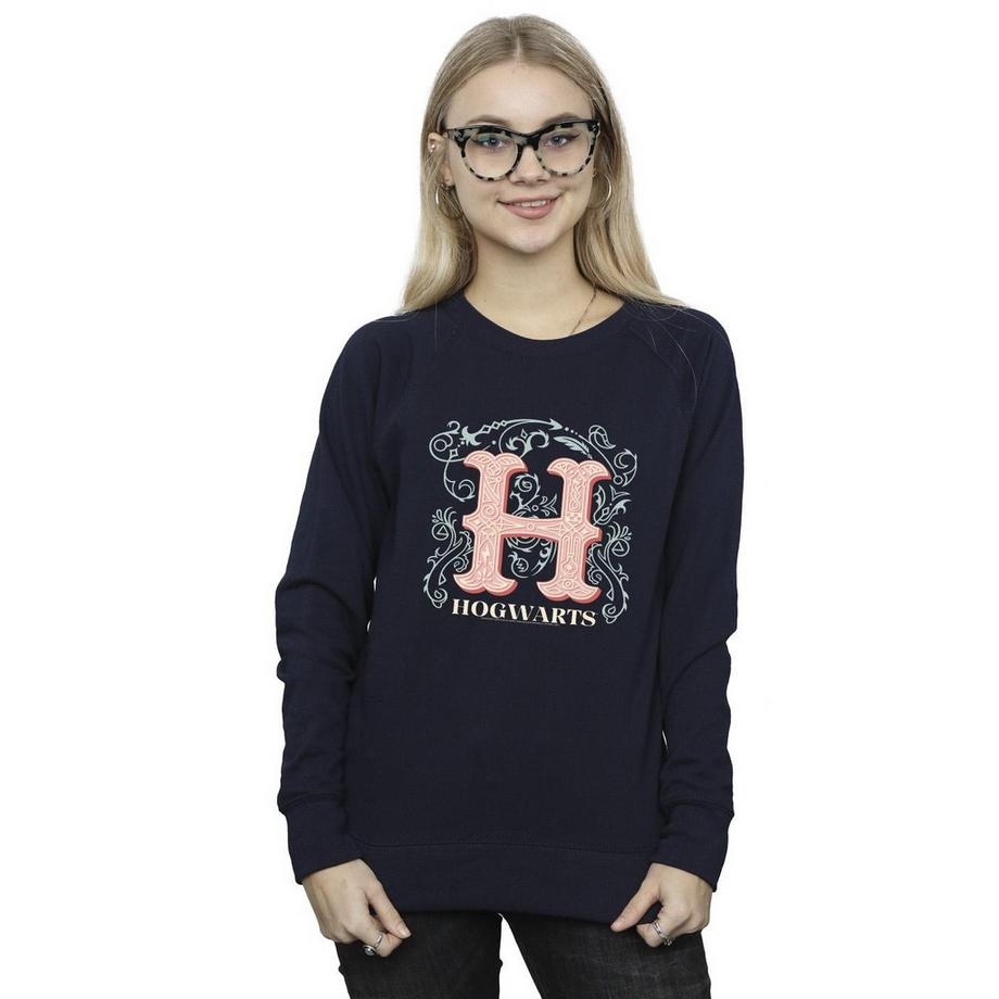 HARRY-POTTER Hogwarts Sweatshirt Col Rond  