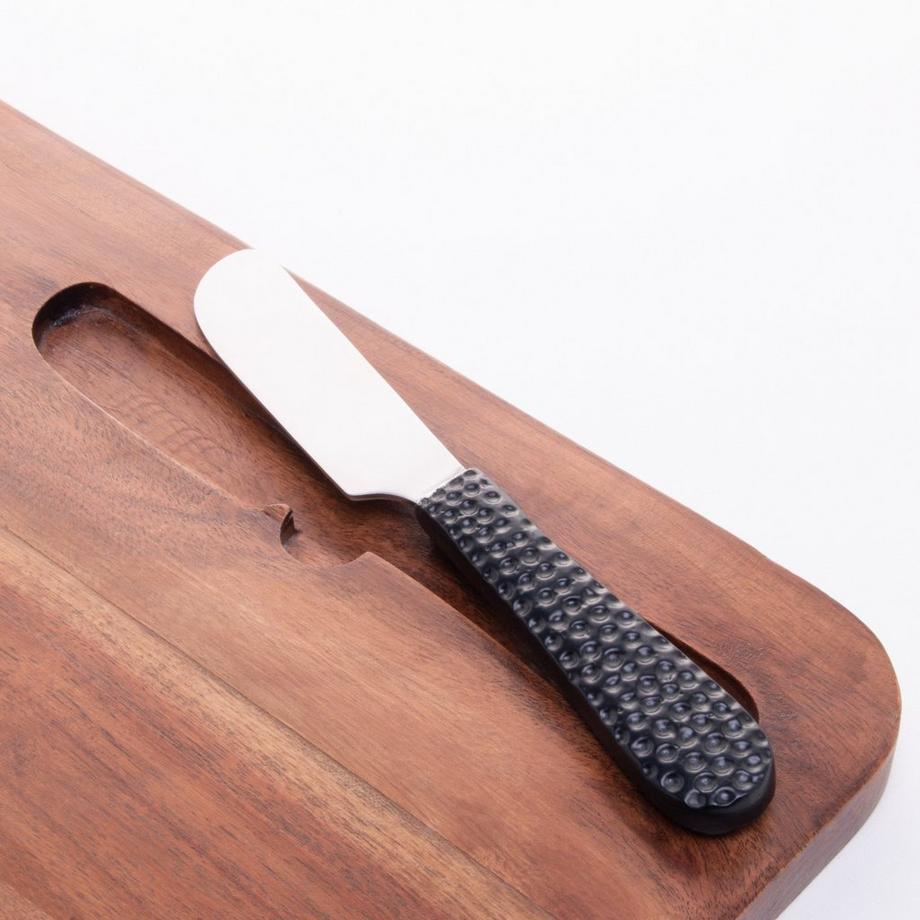 House Art  Planche en bois avec couteau 36x18x3cm 