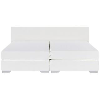 Beliani Lit Boxspring en Cuir PU Moderne PRESIDENT  