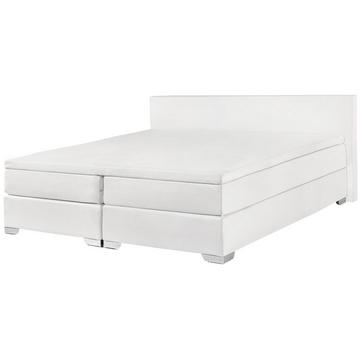 Lit Boxspring en Cuir PU Moderne PRESIDENT