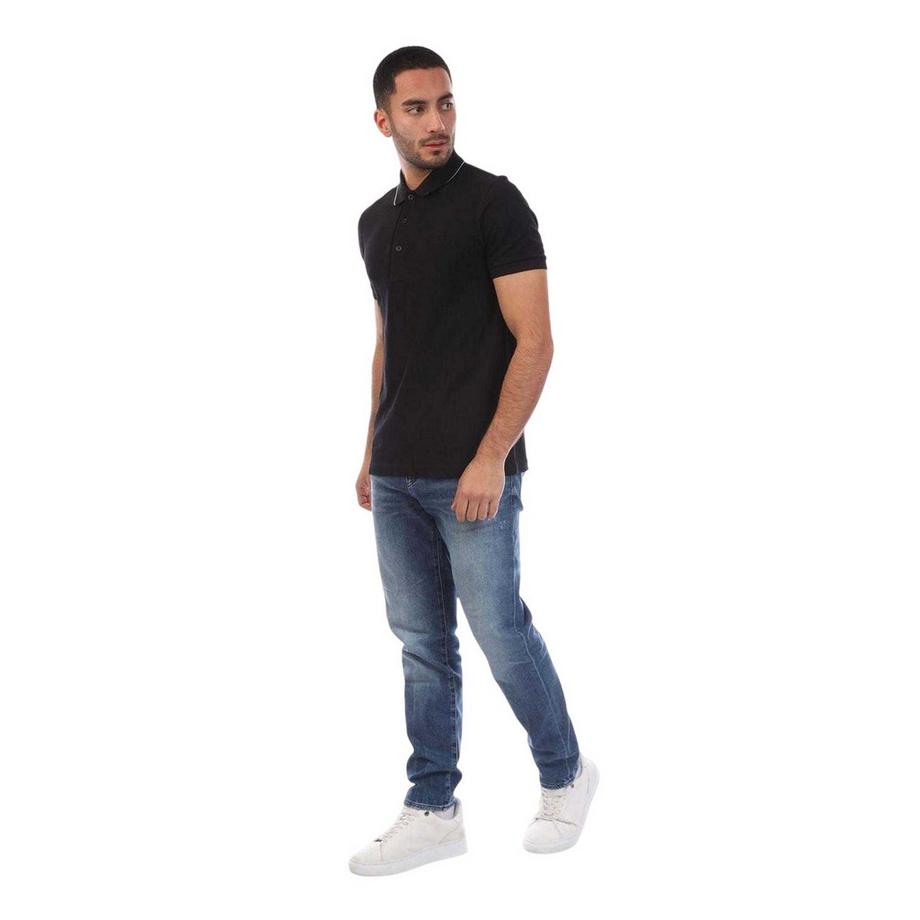 BOSS Maglietta Polo Aderente Maniche Corte  